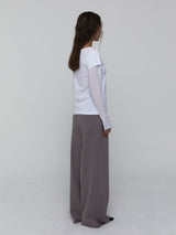 Pigment Cotton Pants_Beige