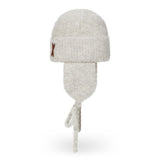 VA Patch Fly Knit Beanie / Cream