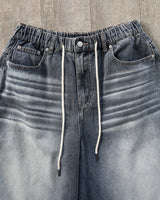 CROSS DEEP DENIM PANTS LB