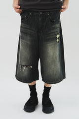 Metz Checked Half Denim (2color)