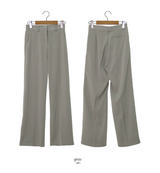 [SHOPPERMADE] -5kg ストレートワイドスラックス (3color)