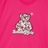 25SS スターベアショートスリーブTシャツ ホットピンク