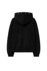 Punch Hole Hoodie_Black