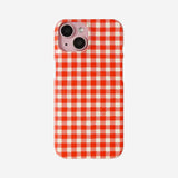 [MADE]Red Check-Matt Magsafe Phonecase
