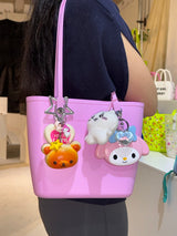 Waterproof Tote Bag Pink