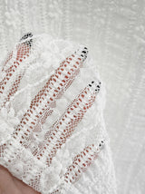 Larsen See-Through Lace Long Sleeve Tee