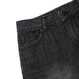 Baski Teen Washed セミバンディングデニムパンツ