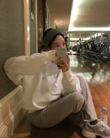 [Bellide made] Henry Neck, Raglan Overfit Trainer