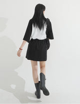 Camilla Pin Tuck Cargo Bending Skirt