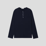 ASCLOノーマルヘンリーネックTシャツ (4color)