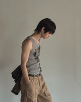 Rich's Printing Waffle Sleeveless