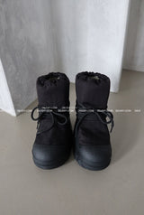 Ribbon Snow Tongue Winter Boots