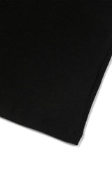 Wool turtleneck top_black