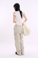 Eos cut-out ribbed sleeveless top