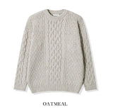 Wool Mix Cable Knit