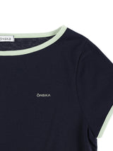 ポケットロゴTシャツ (ネイビーメロン)