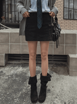 Kenin incision cargo miniskirt