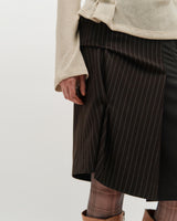 DOZI - Draped Jersey Top _BEIGE