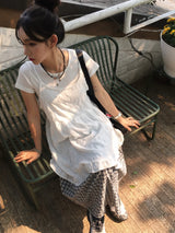 Roen Modal Side Shirring Tee (6c)