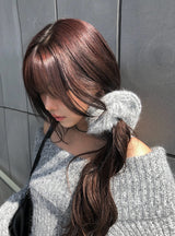 [Scrunchie Set] Nora オフショルダールーズニット