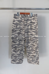 Light Camo Military Cargo Wide Pants