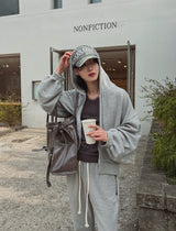 Tempo Crop Hoodie Zip-Up