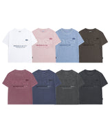 ODSD ピグメント ダメージ レギュラーフィット Tシャツ - 8COLOR