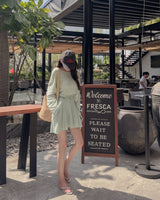 テンリネンTシャツ＆ミニスカートセット
