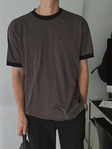 ASCLO コットンポケットリンガーTシャツ (3color)