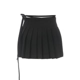 Avant 2-way wrap pleated skirt 001