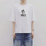 HOLY FLOWER OVER FIT SHORT-SLEEVED T-SHIRT_WHITE