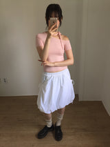 Unbalanced Tie T-Shirt (4color)