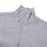 ASCLO Curve Incision Big Collar Zip Up (2color)