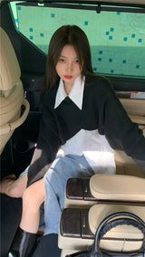 トワイライトシャツ クロップドニットウェア(SET)
