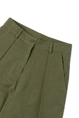 Cotton chino pants_khaki