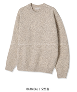 nade Alpaca Overfit Wool Round Knit