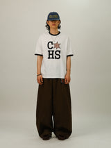 LEパッチ クロップ スター 1/2 T