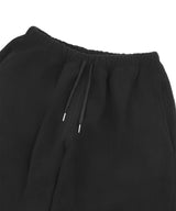 バルーンスウェットフリースパンツ - Black