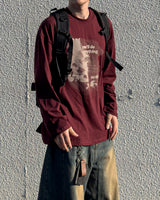 Artwork Printed Long Sleeve Tee