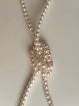 [92.5silver] 3way long pearl necklace