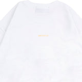 エスニックフラワーロゴクロップ半袖 MTM Tシャツ(UNISEX)_SYS5TS01WT