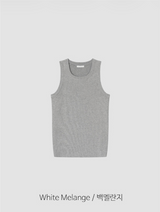 LMN Aven Linen Square Neck Sleeveless Knit (4 colors)