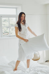 フーディーストリングシャツ (WHITE)