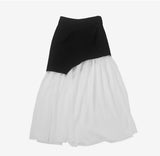 Ariane Unbalanced Lace Skirt