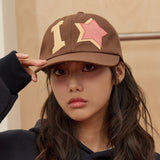 YK Check Applique Ball Cap