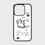 meow epoxy bumper case