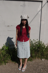 LILY FLOWER LAYERED SKIRT (3COLORS!)