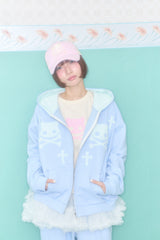 キリスカルパッチフーディ (BLUE)