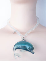 DOLPHIN GLOW NECKLACE (2colors)