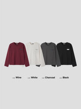 Pocket check crop long sleeve shirt